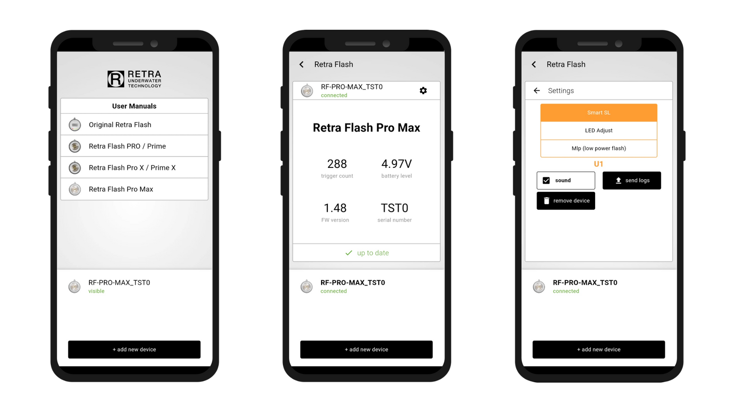 Photograph of the Retra UWT Application