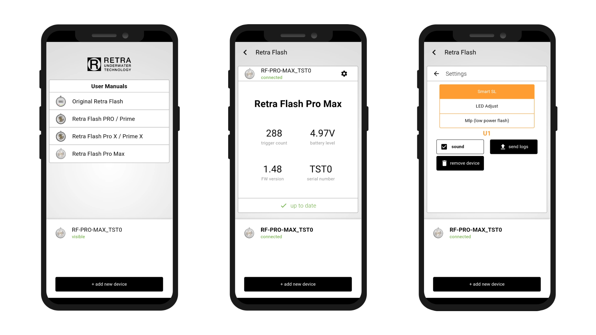 Photograph of the Retra UWT Application