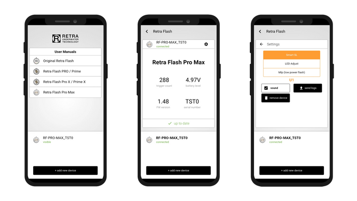 Retra UWT - Smartphone Application