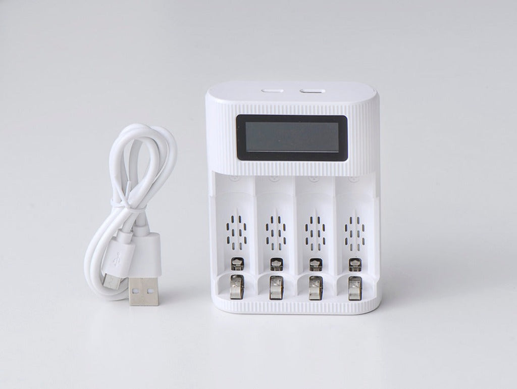 USB battery charger (4xAA)