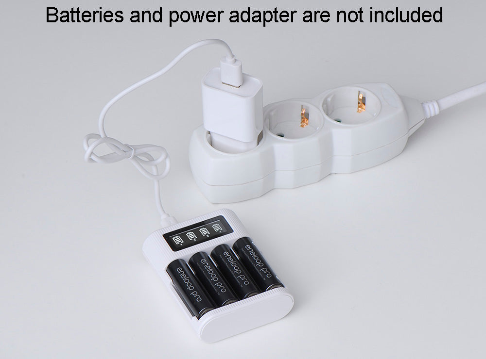 USB battery charger (4xAA)